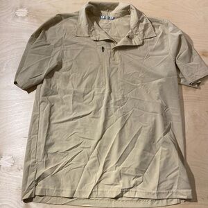 North End Men's Beige Polo Shirt XL (JH)
